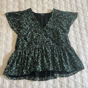 Madewell Floral Blouse